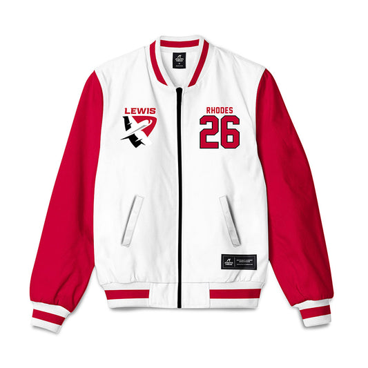 Lewis - NCAA Men's Lacrosse : Hawk Rhodes - Bomber Jacket-0