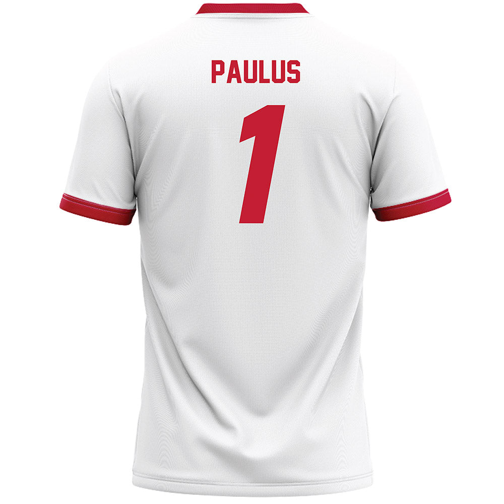 Lewis - NCAA Men's Lacrosse : Riley Paulus - Lacrosse Jersey -1