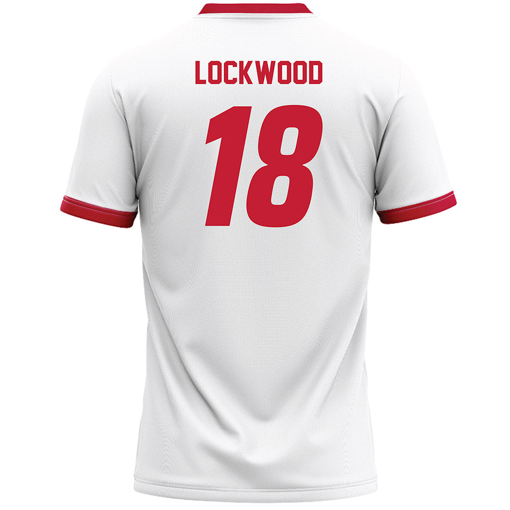 Lewis - NCAA Men's Lacrosse : Landon Lockwood - Lacrosse Jersey -1