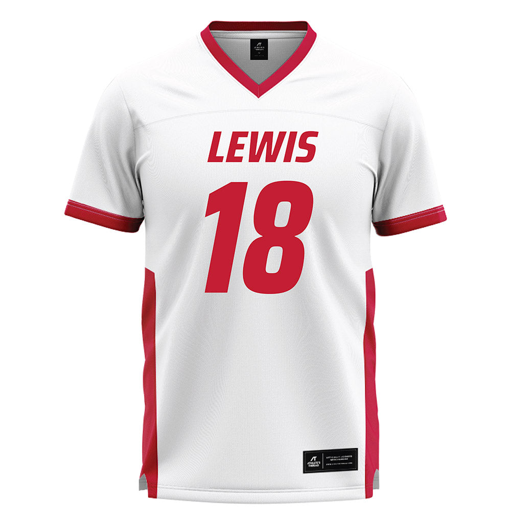 Lewis - NCAA Men's Lacrosse : Landon Lockwood - Lacrosse Jersey -0