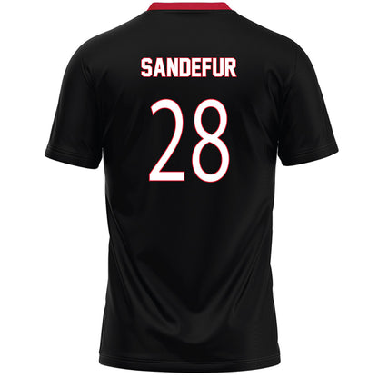 Lewis - NCAA Women's Lacrosse : Samantha Sandefur - Lacrosse Jersey -1