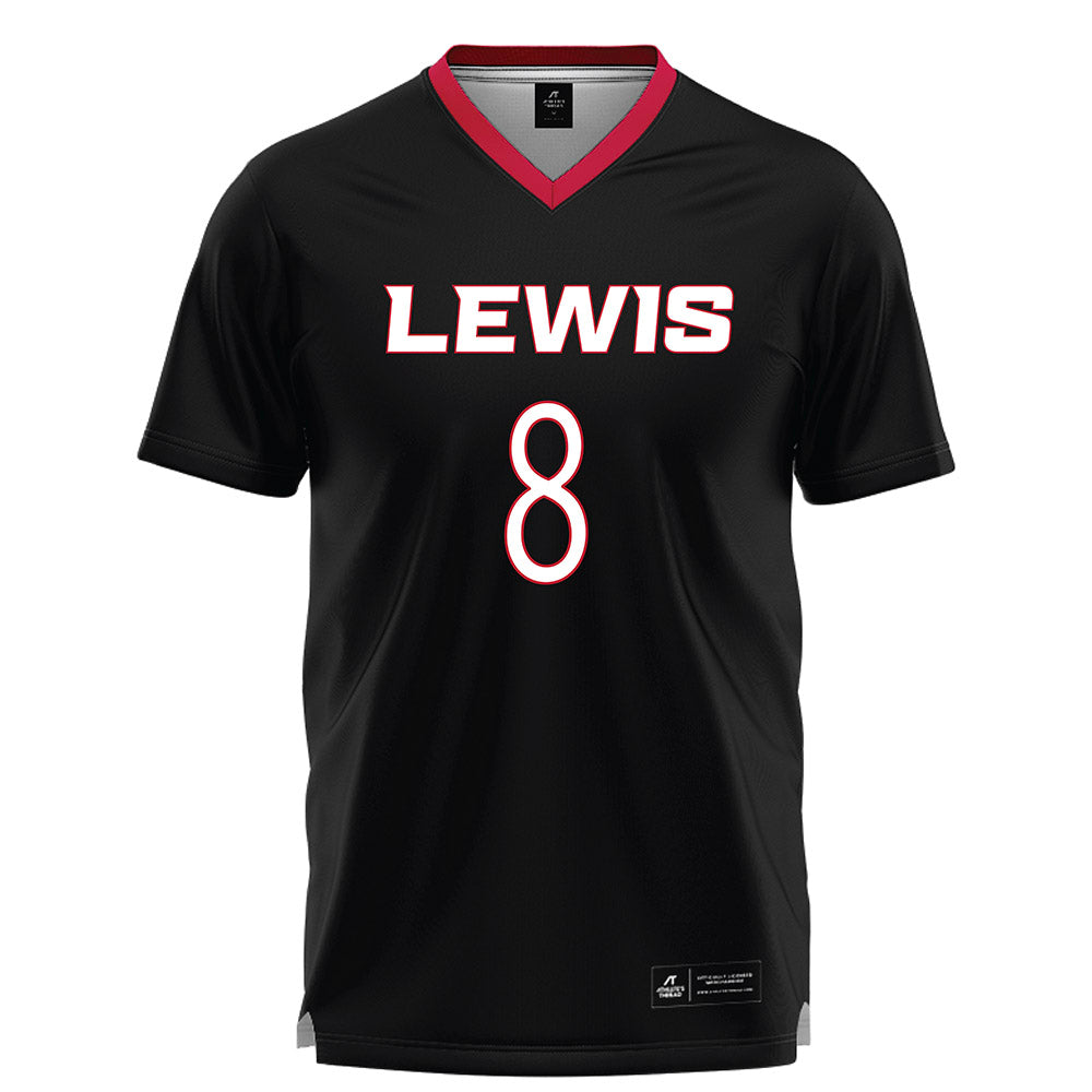 Lewis - NCAA Women's Lacrosse : Carmen Palenik - Lacrosse Jersey -0