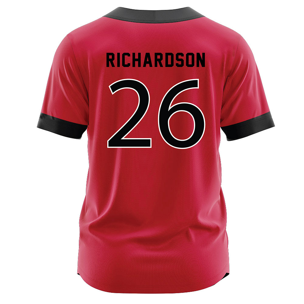 Lewis - NCAA Softball : Victoria Richardson - Jersey-1