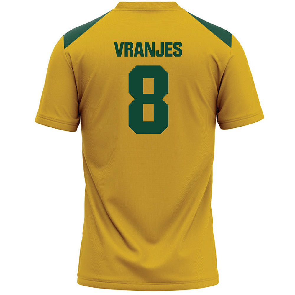 Tiffin - NCAA Women's Lacrosse : Isabelle Vranjes - Gold Lacrosse Jersey -1