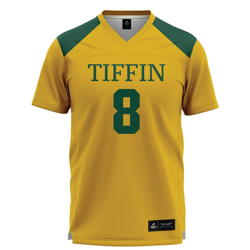 Tiffin - NCAA Women's Lacrosse : Isabelle Vranjes - Gold Lacrosse Jersey -0