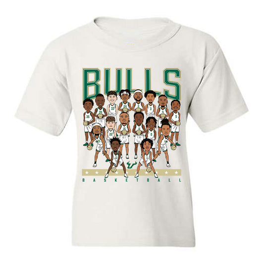 USF - NCAA Men's Basketball : - Youth T-Shirt-0