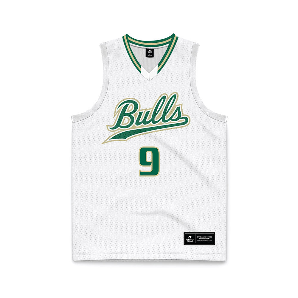 USF - NCAA Women's Basketball : Janette Aarnio - White Basketball Jersey-0