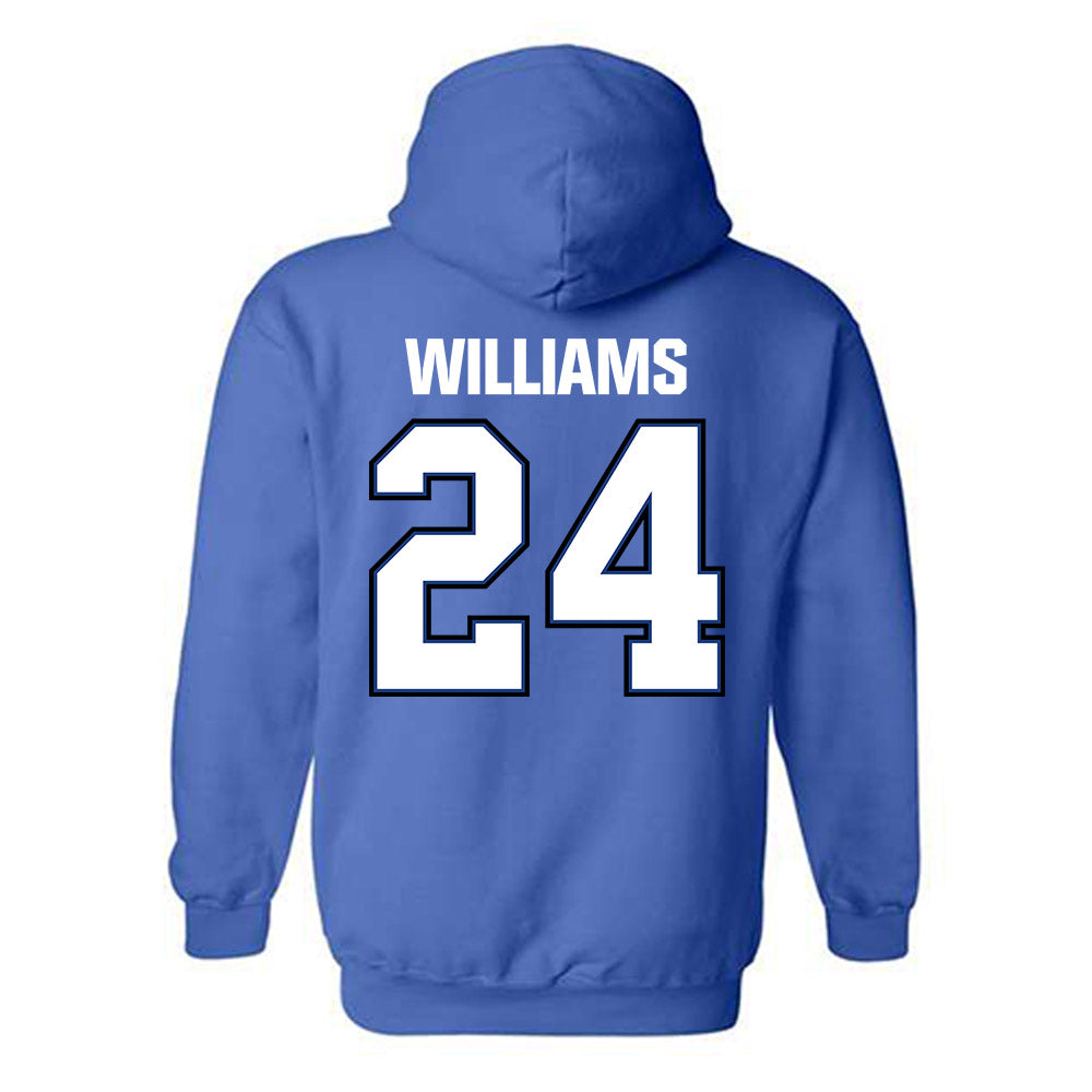 Daemen - NCAA Men's Basketball : Ronnie Williams - Hooded Sweatshirt-1