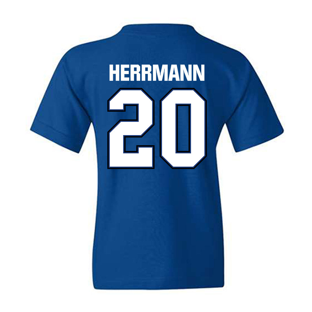 Daemen - NCAA Men's Soccer : Keegan Herrmann - Youth T-Shirt-1