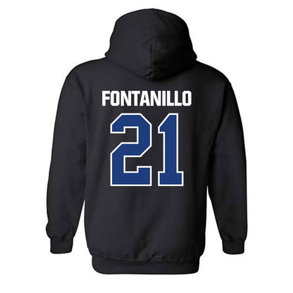 Daemen - NCAA Women's Basketball : Julia Fontanillo - Hooded Sweatshirt-1