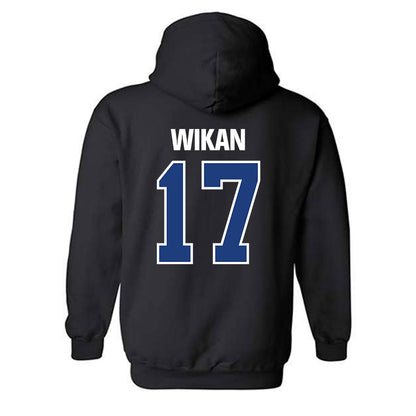 Daemen - NCAA Men's Soccer : Thomas Wikan - Hooded Sweatshirt-1