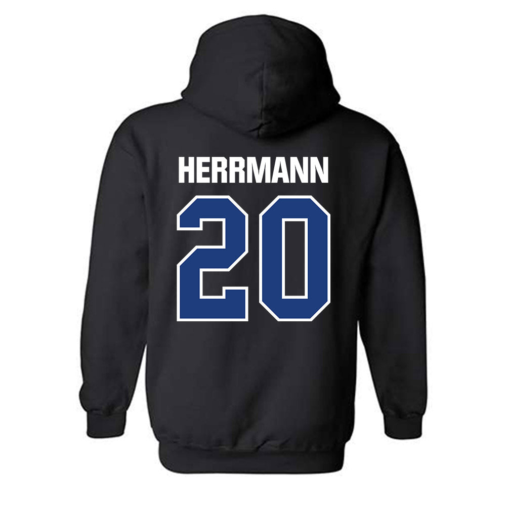 Daemen - NCAA Men's Soccer : Keegan Herrmann - Hooded Sweatshirt-1