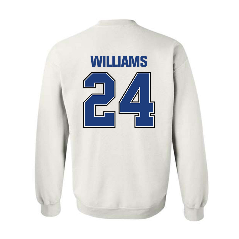 Daemen - NCAA Men's Basketball : Ronnie Williams - Classic Shersey Crewneck Sweatshirt-1