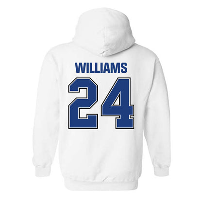 Daemen - NCAA Men's Basketball : Ronnie Williams - Classic Shersey Hooded Sweatshirt-1