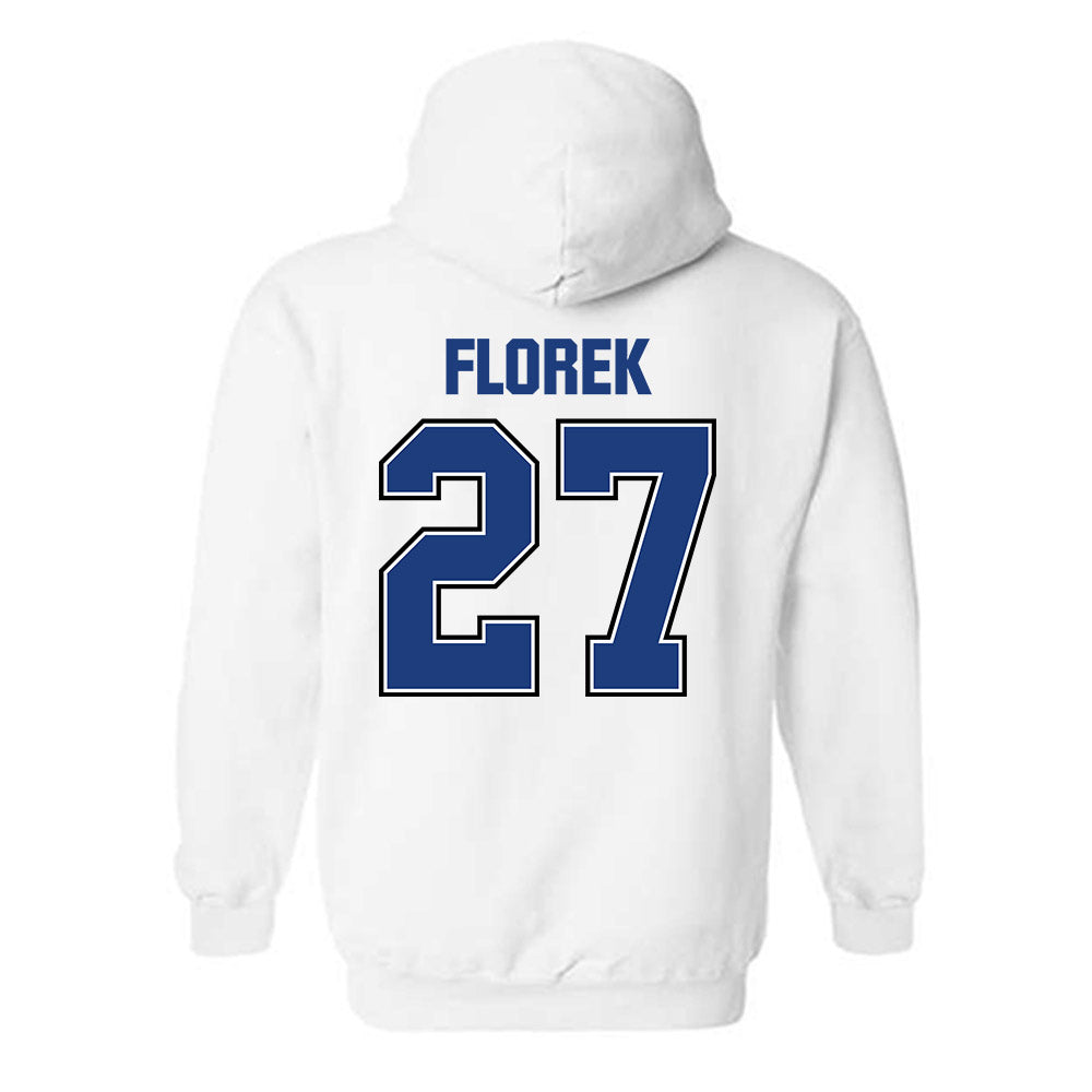 Daemen - NCAA Men's Soccer : Tim Florek - Classic Shersey Hooded Sweatshirt-1
