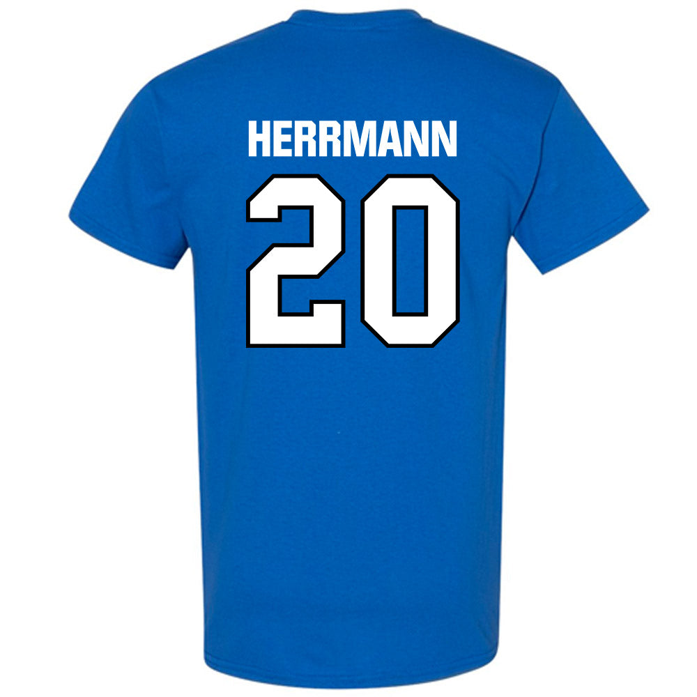 Daemen - NCAA Men's Soccer : Keegan Herrmann - T-Shirt-1