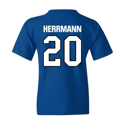 Daemen - NCAA Men's Soccer : Keegan Herrmann - Youth T-Shirt-1