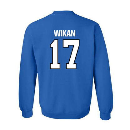 Daemen - NCAA Men's Soccer : Thomas Wikan - Crewneck Sweatshirt-1
