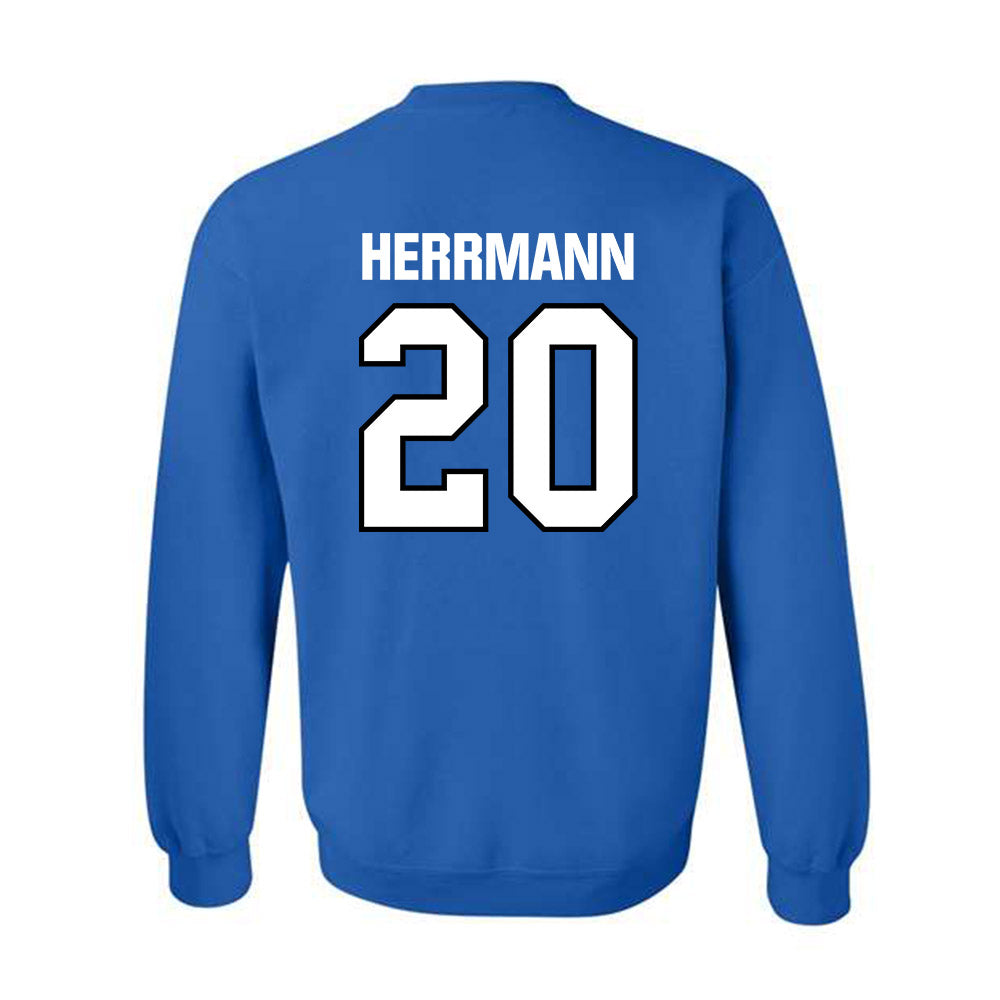 Daemen - NCAA Men's Soccer : Keegan Herrmann - Crewneck Sweatshirt-1