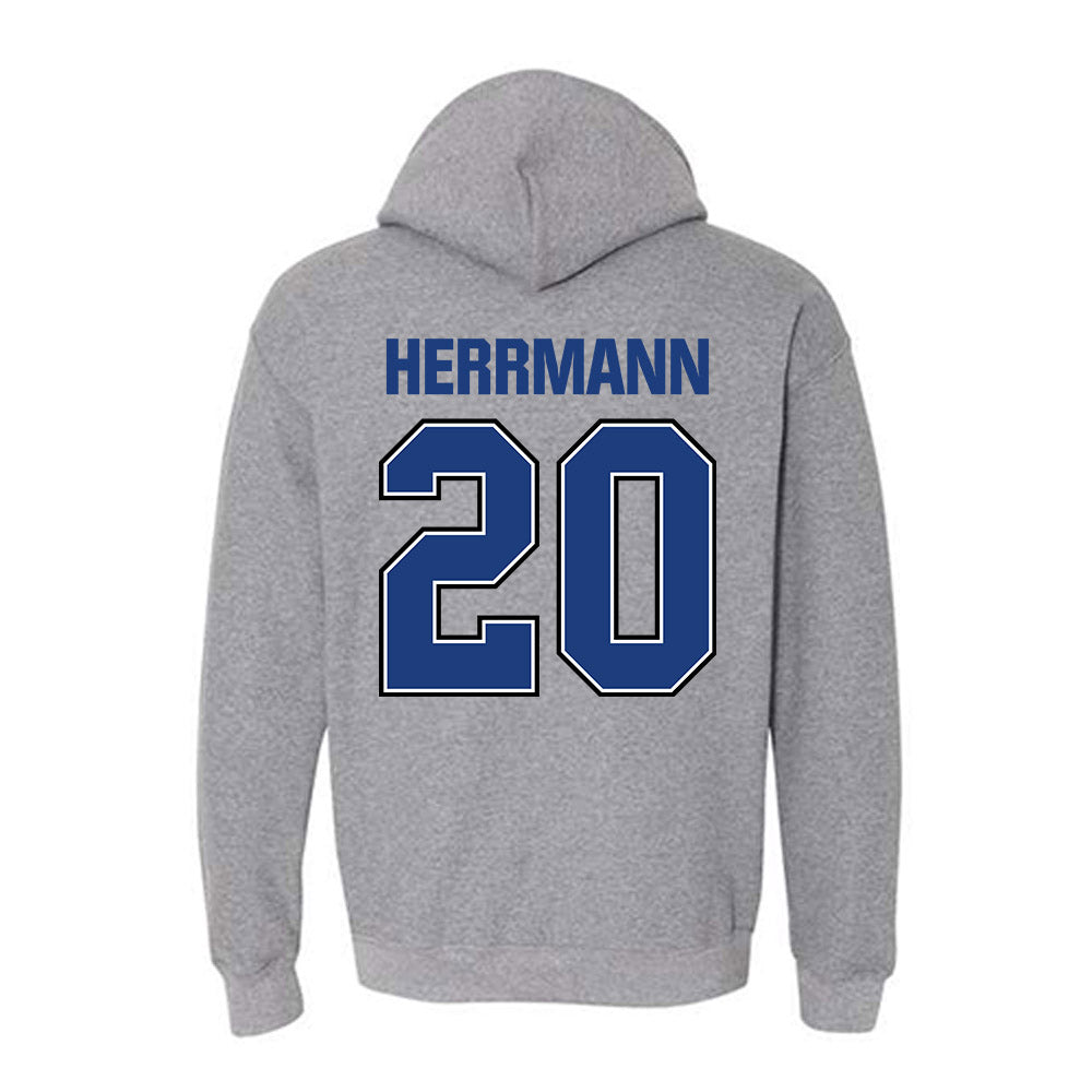 Daemen - NCAA Men's Soccer : Keegan Herrmann - Hooded Sweatshirt-1
