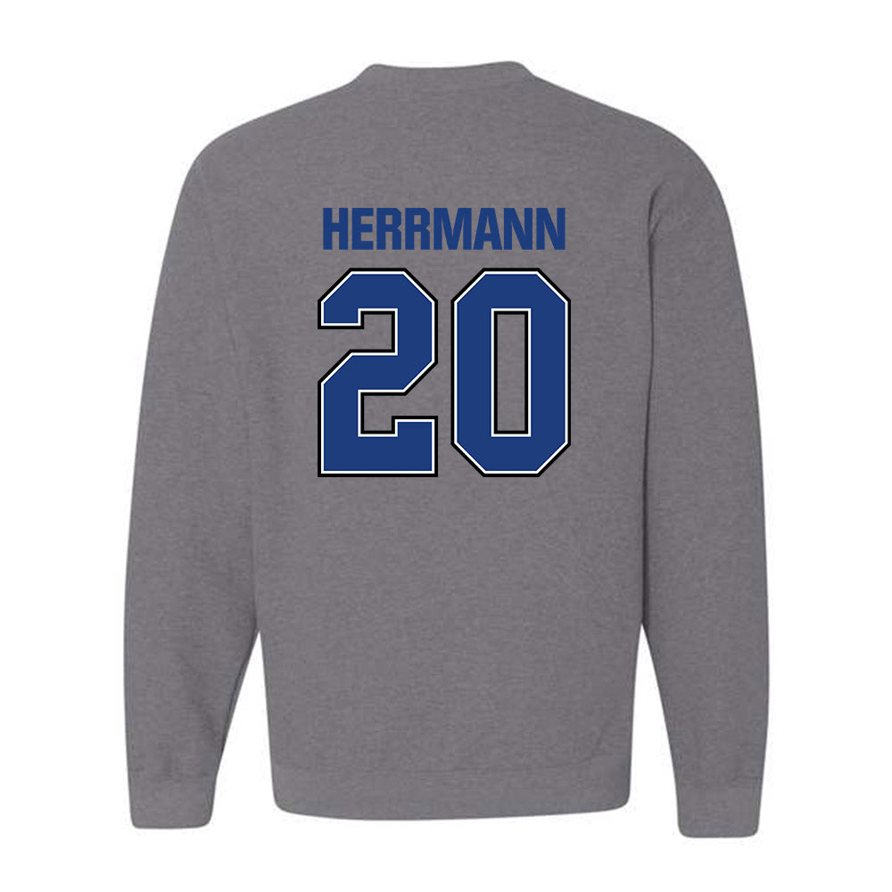 Daemen - NCAA Men's Soccer : Keegan Herrmann - Crewneck Sweatshirt-1