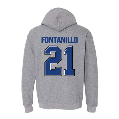 Daemen - NCAA Women's Basketball : Julia Fontanillo - Hooded Sweatshirt-1