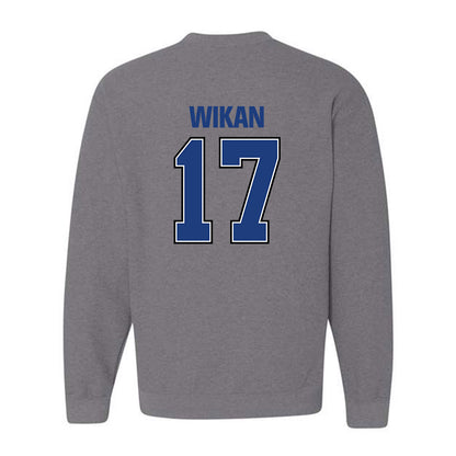 Daemen - NCAA Men's Soccer : Thomas Wikan - Crewneck Sweatshirt-1