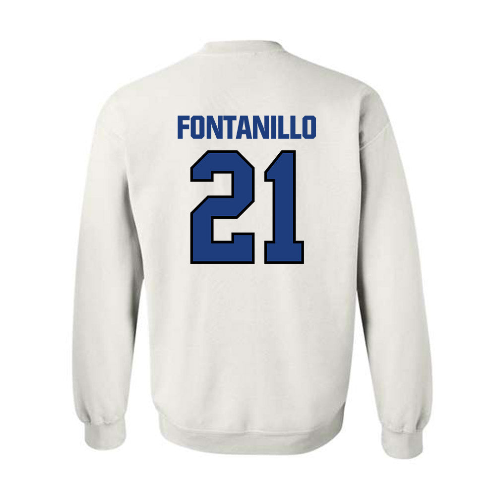 Daemen - NCAA Women's Basketball : Julia Fontanillo - Crewneck Sweatshirt-1