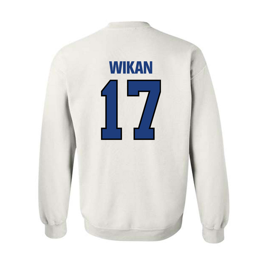 Daemen - NCAA Men's Soccer : Thomas Wikan - Crewneck Sweatshirt-1