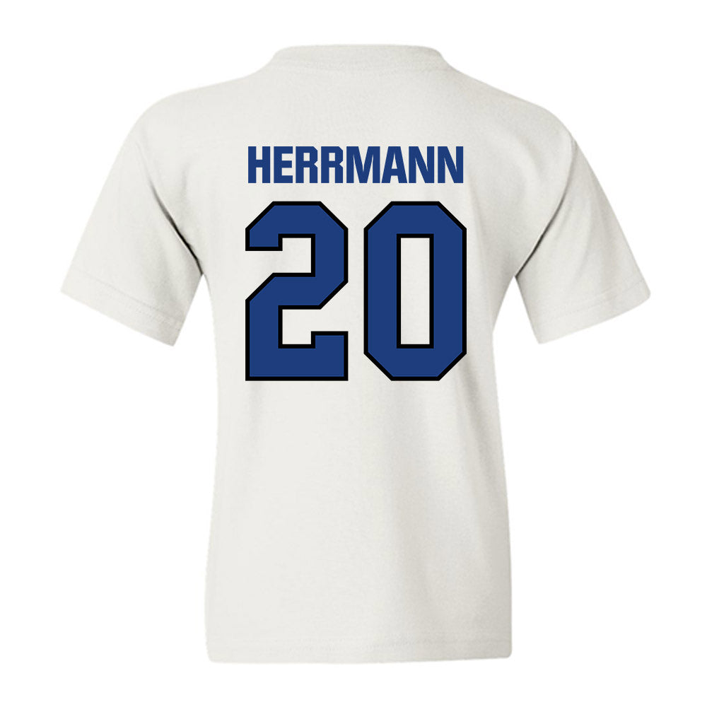 Daemen - NCAA Men's Soccer : Keegan Herrmann - Youth T-Shirt-1