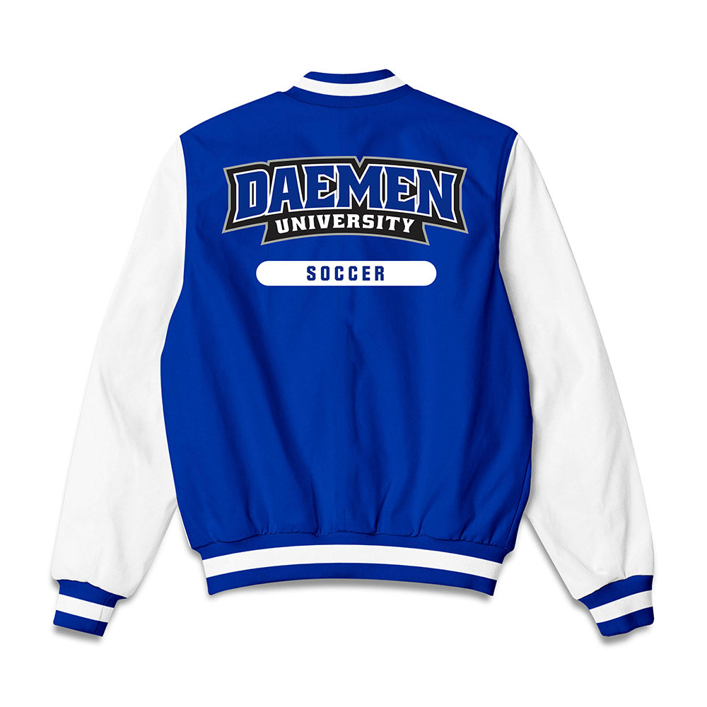 Daemen - NCAA Men's Soccer : Keegan Herrmann - Bomber Jacket-1
