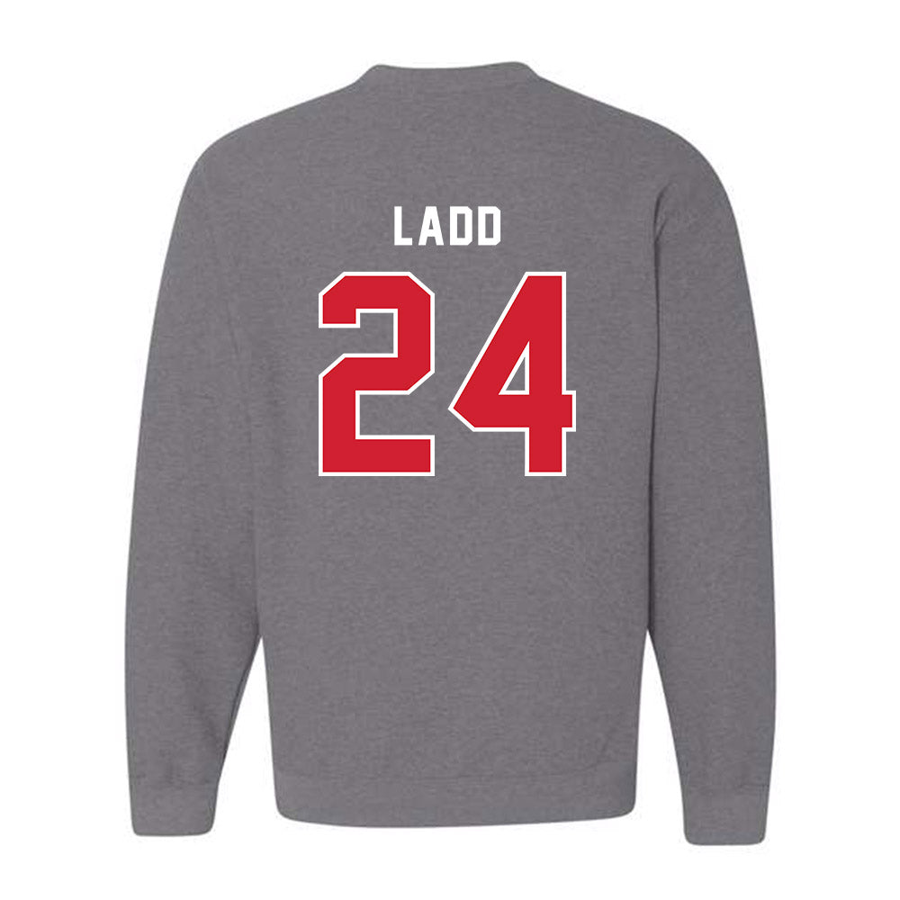 MVSU - NCAA Baseball : Kobe Ladd - Crewneck Sweatshirt-3
