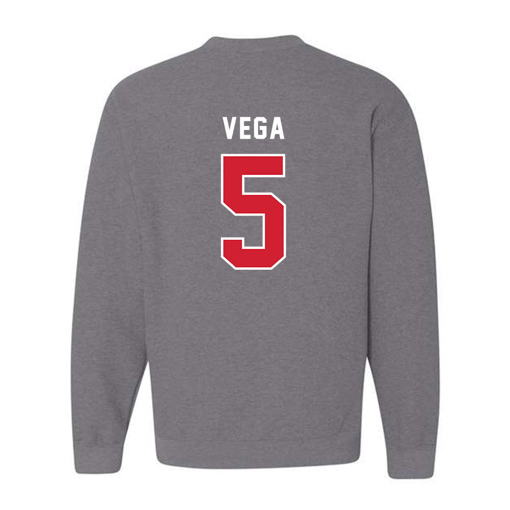 MVSU - NCAA Women's Soccer : Julieta Vega - Crewneck Sweatshirt-5