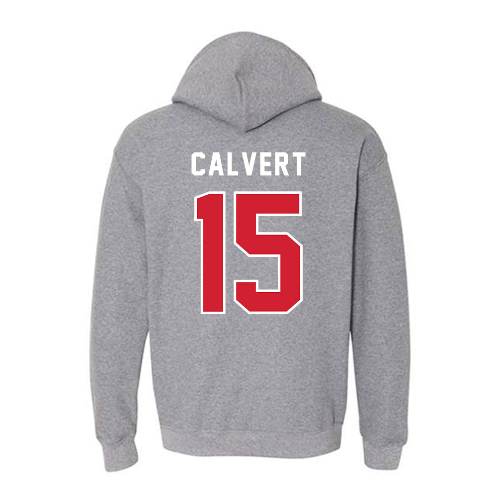 MVSU - NCAA Women's Volleyball : Jaazaniah Calvert - Hooded Sweatshirt-4