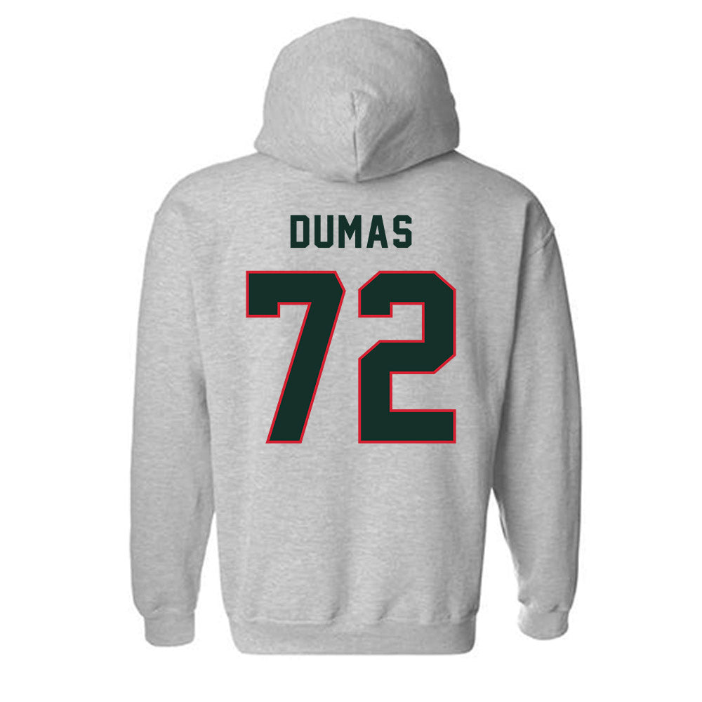 MVSU - NCAA Football : Jermarie Dumas - Classic Shersey Hooded Sweatshirt-1