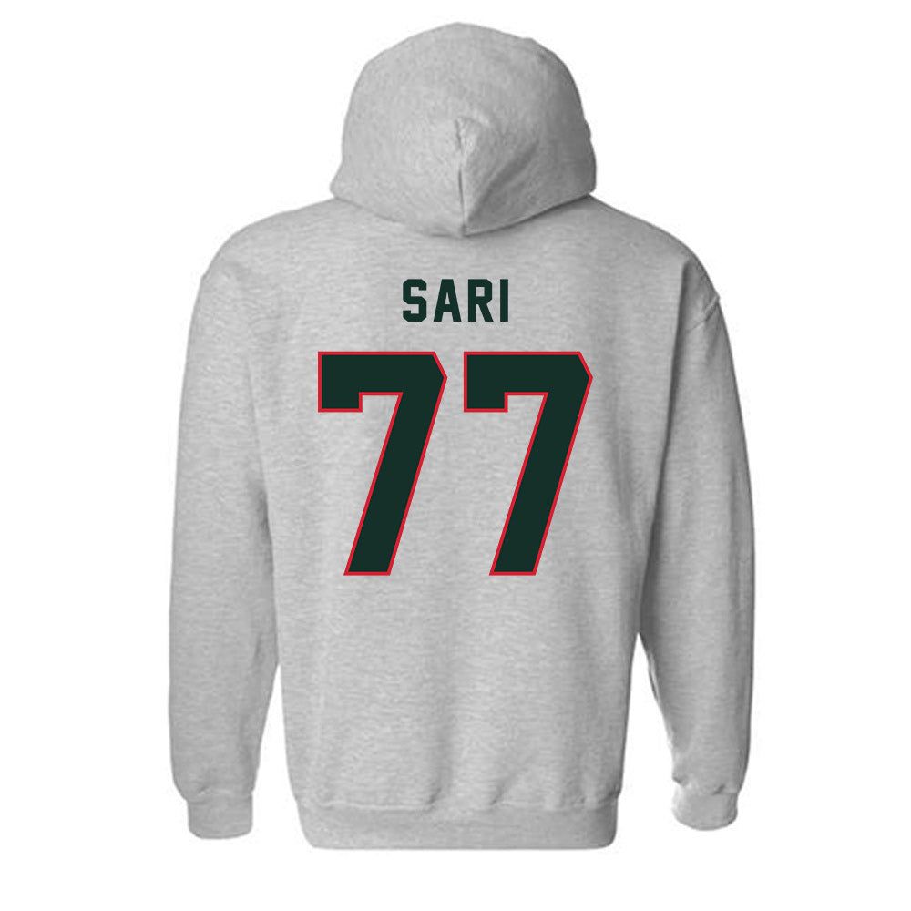 MVSU - NCAA Football : Luka Sari - Classic Shersey Hooded Sweatshirt-1