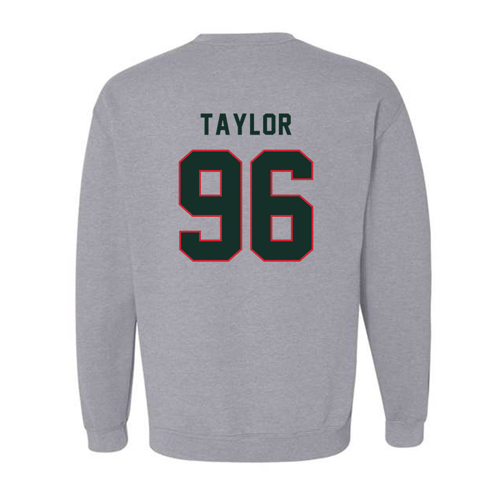 MVSU - NCAA Football : Derrick Taylor - Classic Shersey Crewneck Sweatshirt-1