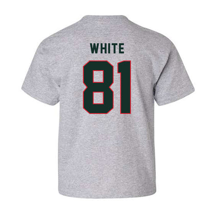 MVSU - NCAA Football : Christian White - Classic Shersey Youth T-Shirt-1