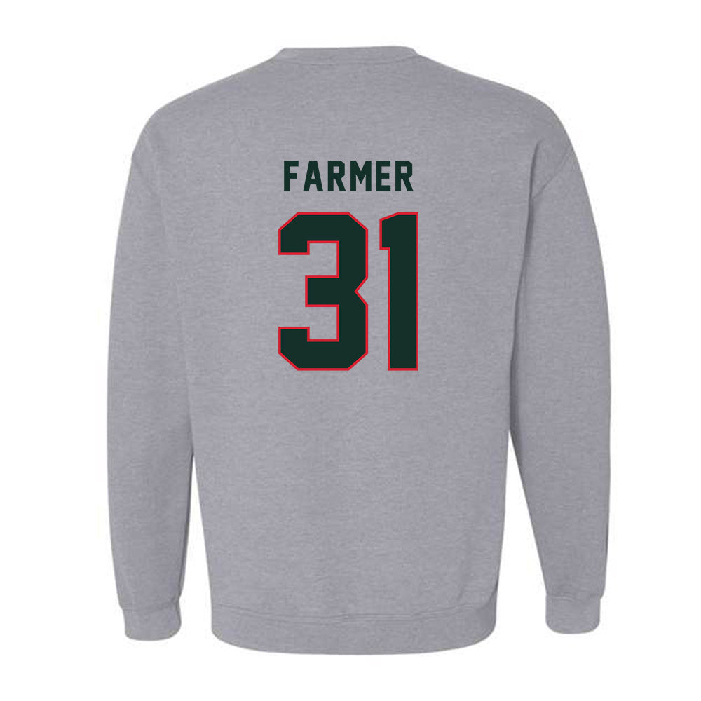 MVSU - NCAA Baseball : Camden Farmer - Classic Shersey Crewneck Sweatshirt-1