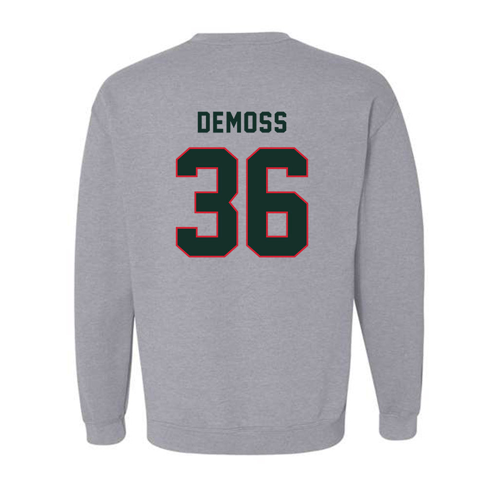 MVSU - NCAA Football : Dcameron DeMoss - Classic Shersey Crewneck Sweatshirt-1