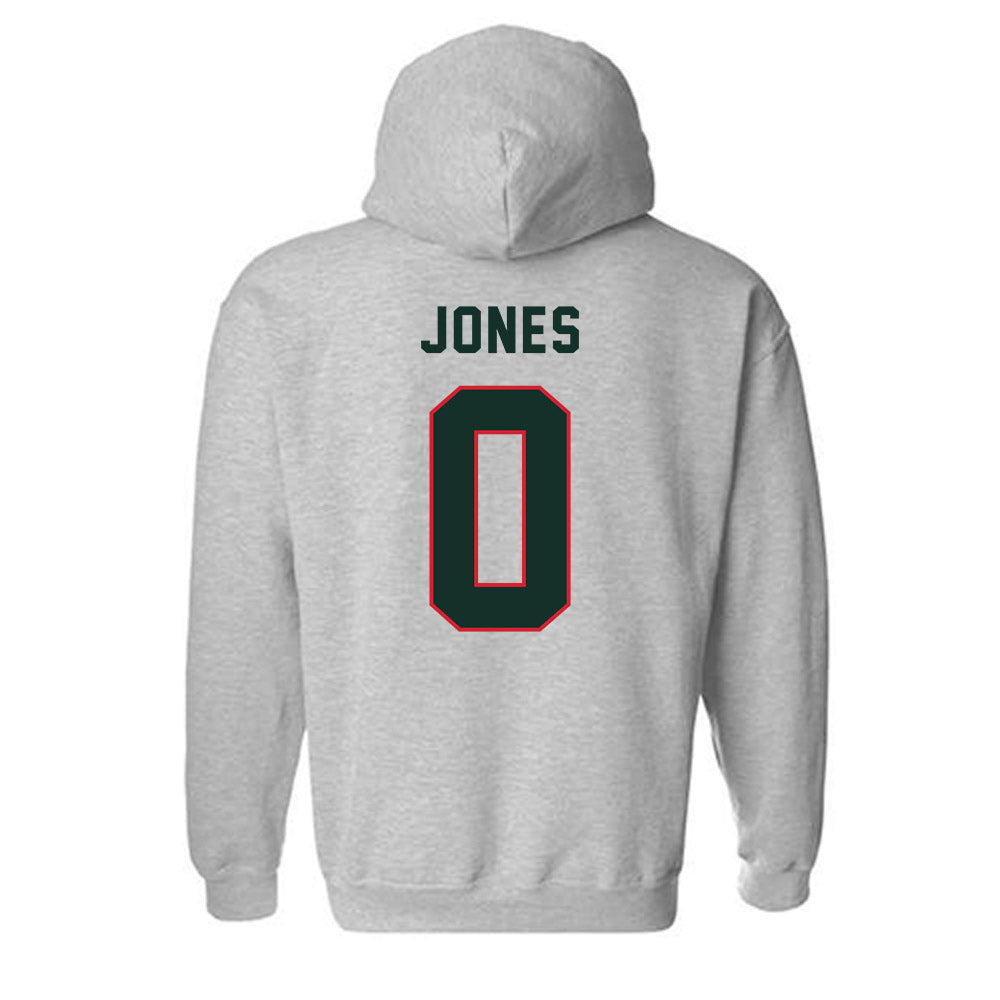 MVSU - NCAA Football : David Jones - Classic Shersey Hooded Sweatshirt-1