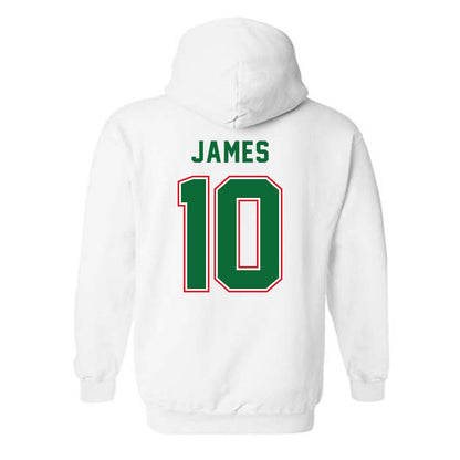 MVSU - NCAA Men's Basketball : Michael James - Classic Shersey Hooded Sweatshirt-1