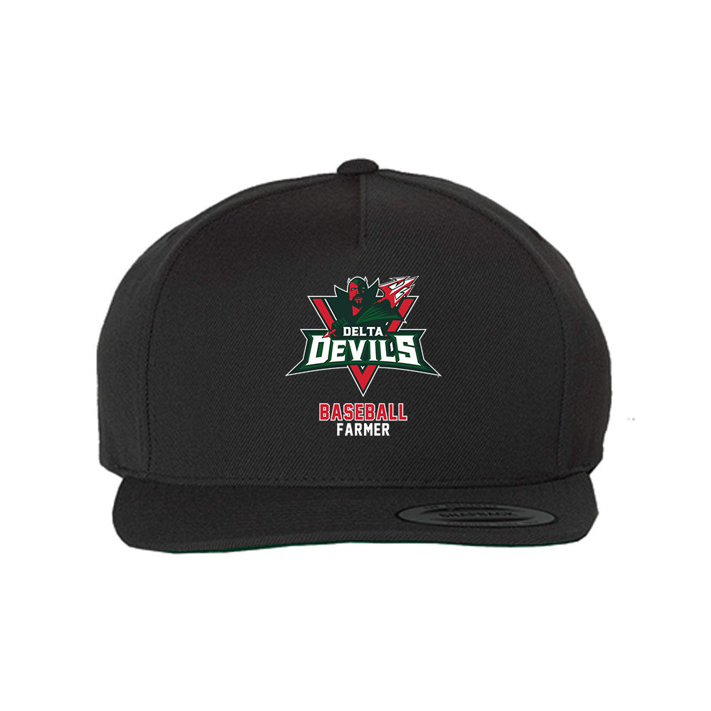 MVSU - NCAA Baseball : Camden Farmer - Snapback Hat-0
