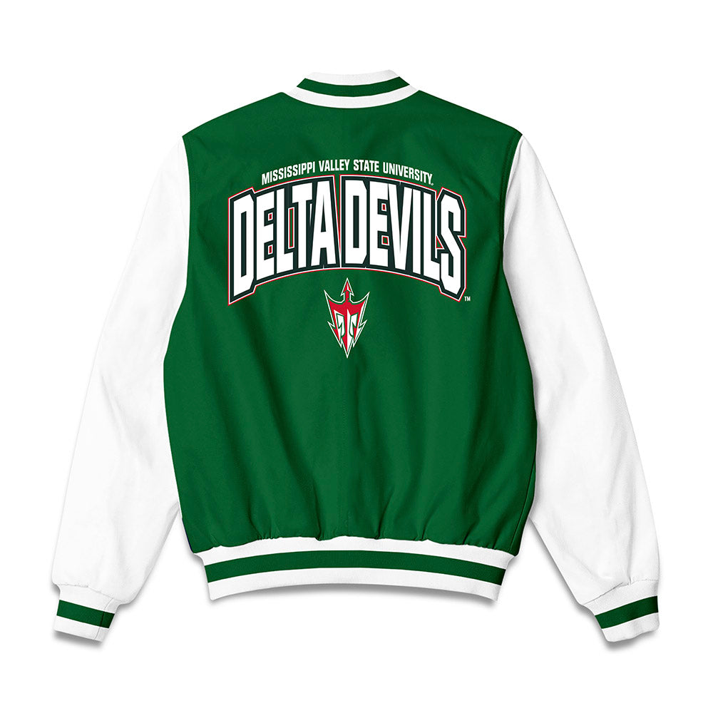 MVSU - NCAA Baseball : Camden Farmer - Bomber Jacket-1