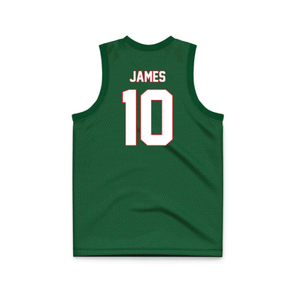 MVSU - NCAA Men's Basketball : Michael James - Basketball Jersey-1