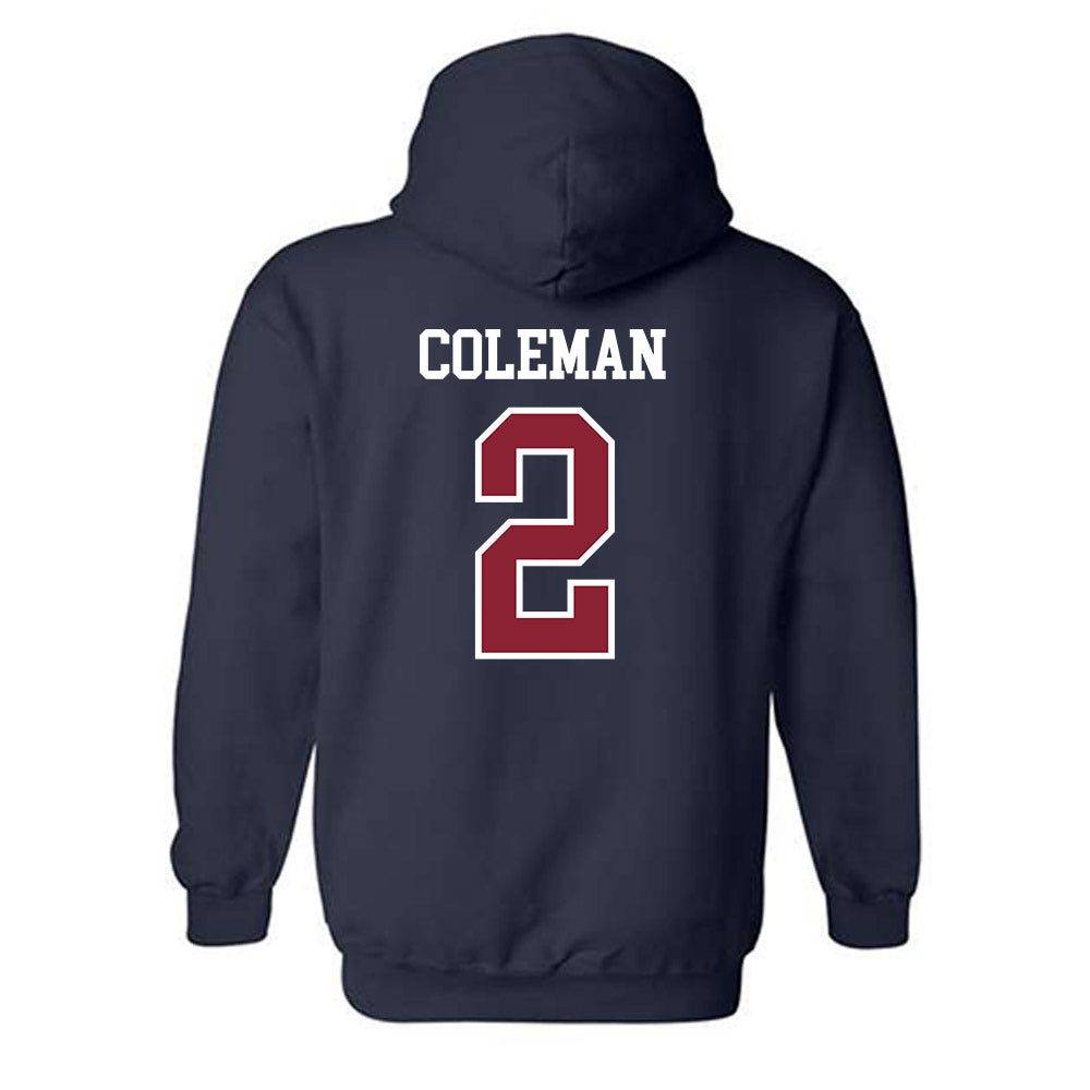 SCSU - NCAA Women's Soccer : Victoria Coleman - Hooded Sweatshirt-1