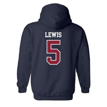 SCSU - NCAA Women's Volleyball : Hedia Lewis - Hooded Sweatshirt-1