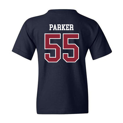 SCSU - NCAA Men's Basketball : Christopher Parker - Youth T-Shirt-1