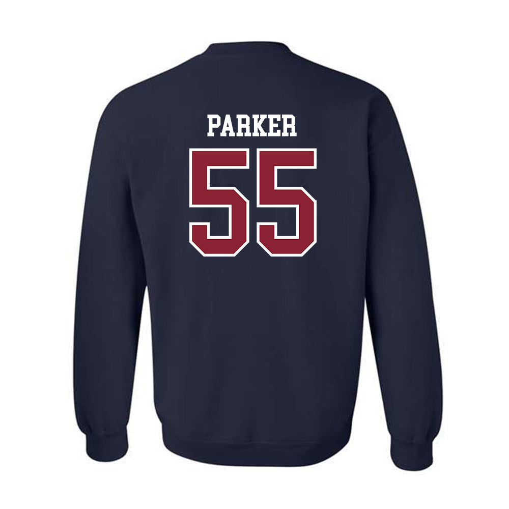 SCSU - NCAA Men's Basketball : Christopher Parker - Crewneck Sweatshirt-1
