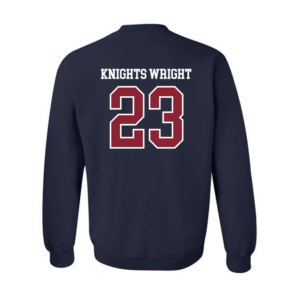 SCSU - NCAA Men's Basketball : DShay Knights Wright - Crewneck Sweatshirt-1